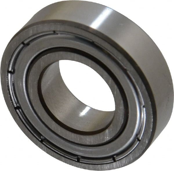 SKF - 15mm Bore Diam, 32mm OD, Double Shield Deep Groove Radial Ball Bearing - 9mm Wide, 1 Row, Round Bore, 2,850 Nm Static Capacity, 5,850 Nm Dynamic Capacity - Exact Tooling