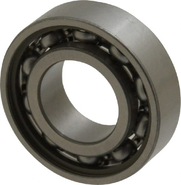 SKF - 17mm Bore Diam, 35mm OD, Open Deep Groove Radial Ball Bearing - 10mm Wide, 1 Row, Round Bore, 3,250 Nm Static Capacity, 6,370 Nm Dynamic Capacity - Exact Tooling