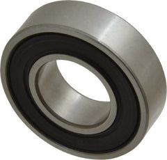 SKF - 17mm Bore Diam, 35mm OD, Double Seal Deep Groove Radial Ball Bearing - 10mm Wide, 1 Row, Round Bore, 3,250 Nm Static Capacity, 6,370 Nm Dynamic Capacity - Exact Tooling