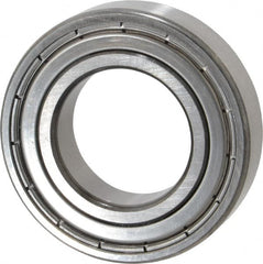 SKF - 25mm Bore Diam, 47mm OD, Double Shield Deep Groove Radial Ball Bearing - 12mm Wide, 1 Row, Round Bore, 6,550 Nm Static Capacity, 11,900 Nm Dynamic Capacity - Exact Tooling