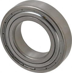 SKF - 30mm Bore Diam, 55mm OD, Double Shield Deep Groove Radial Ball Bearing - 13mm Wide, 1 Row, Round Bore, 8,300 Nm Static Capacity, 13,800 Nm Dynamic Capacity - Exact Tooling