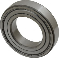 SKF - 35mm Bore Diam, 62mm OD, Double Shield Deep Groove Radial Ball Bearing - 14mm Wide, 1 Row, Round Bore, 10,200 Nm Static Capacity, 16,800 Nm Dynamic Capacity - Exact Tooling