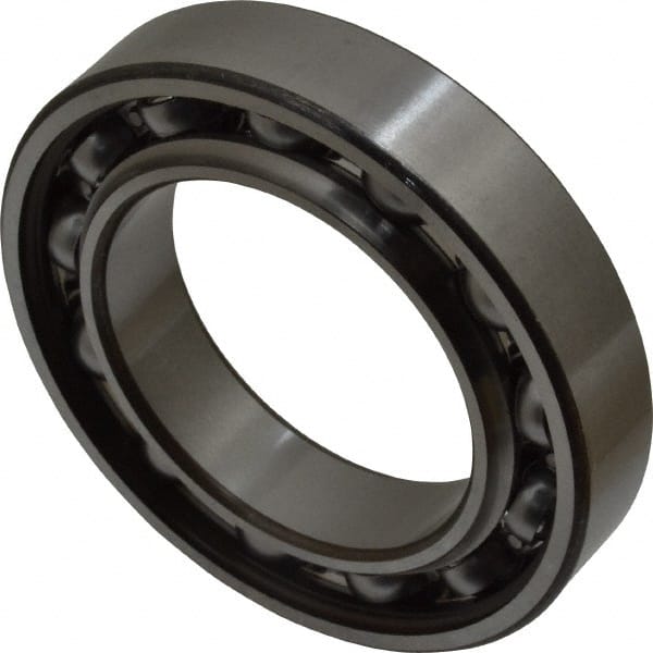 SKF - 50mm Bore Diam, 80mm OD, Open Deep Groove Radial Ball Bearing - 16mm Wide, 1 Row, Round Bore, 16,000 Nm Static Capacity, 22,900 Nm Dynamic Capacity - Exact Tooling