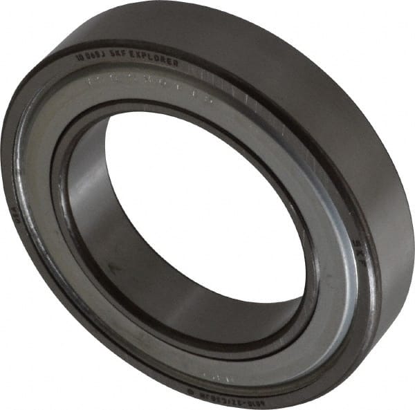 SKF - 50mm Bore Diam, 80mm OD, Double Shield Deep Groove Radial Ball Bearing - 16mm Wide, 1 Row, Round Bore, 16,000 Nm Static Capacity, 22,900 Nm Dynamic Capacity - Exact Tooling