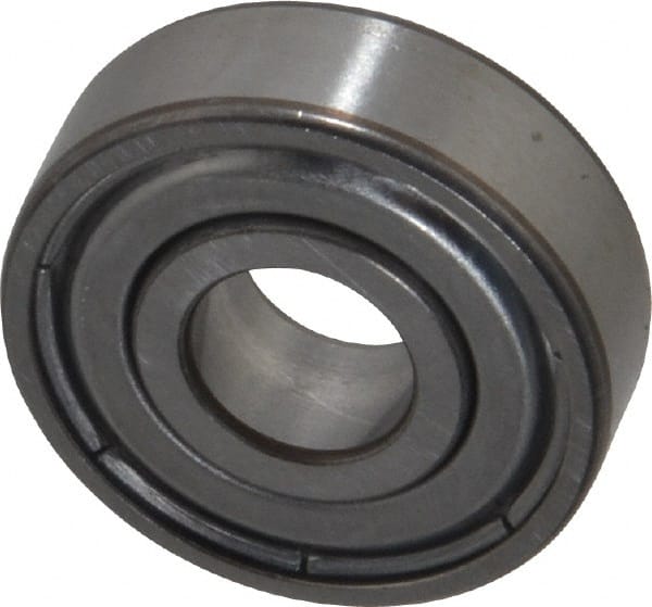 SKF - 8mm Bore Diam, 22mm OD, Double Shield Deep Groove Radial Ball Bearing - 7mm Wide, 1 Row, Round Bore, 1,370 Nm Static Capacity, 3,450 Nm Dynamic Capacity - Exact Tooling