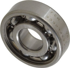 SKF - 12mm Bore Diam, 32mm OD, Open Deep Groove Radial Ball Bearing - 10mm Wide, 1 Row, Round Bore, 3,100 Nm Static Capacity, 7,280 Nm Dynamic Capacity - Exact Tooling