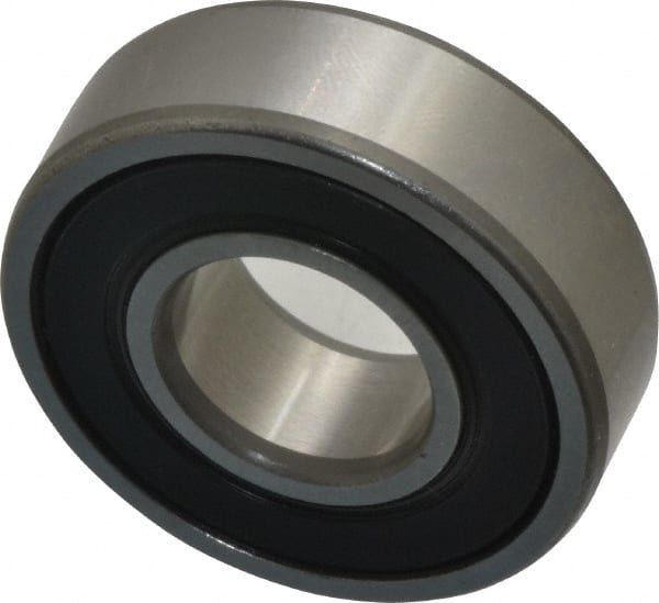 SKF - 15mm Bore Diam, 35mm OD, Double Seal Deep Groove Radial Ball Bearing - 11mm Wide, 1 Row, Round Bore, 3,750 Nm Static Capacity, 8,060 Nm Dynamic Capacity - Exact Tooling