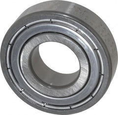 SKF - 15mm Bore Diam, 35mm OD, Double Shield Deep Groove Radial Ball Bearing - 11mm Wide, 1 Row, Round Bore, 3,750 Nm Static Capacity, 8,060 Nm Dynamic Capacity - Exact Tooling