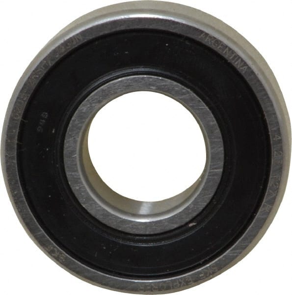 SKF - 17mm Bore Diam, 40mm OD, Double Seal Deep Groove Radial Ball Bearing - 12mm Wide, 1 Row, Round Bore, 4,750 Nm Static Capacity, 9,950 Nm Dynamic Capacity - Exact Tooling
