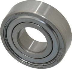 SKF - 17mm Bore Diam, 40mm OD, Double Shield Deep Groove Radial Ball Bearing - 12mm Wide, 1 Row, Round Bore, 4,750 Nm Static Capacity, 9,950 Nm Dynamic Capacity - Exact Tooling