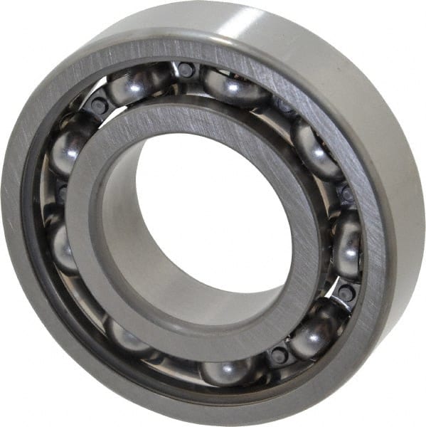 SKF - 30mm Bore Diam, 62mm OD, Open Deep Groove Radial Ball Bearing - 16mm Wide, 1 Row, Round Bore, 11,200 Nm Static Capacity, 20,300 Nm Dynamic Capacity - Exact Tooling