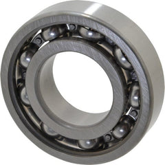 SKF - 30mm Bore Diam, 62mm OD, Open Deep Groove Radial Ball Bearing - 16mm Wide, 1 Row, Round Bore, 11,200 Nm Static Capacity, 20,300 Nm Dynamic Capacity - Exact Tooling