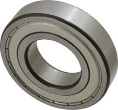 SKF - 35mm Bore Diam, 72mm OD, Double Shield Deep Groove Radial Ball Bearing - 17mm Wide, 1 Row, Round Bore, 15,300 Nm Static Capacity, 27,000 Nm Dynamic Capacity - Exact Tooling