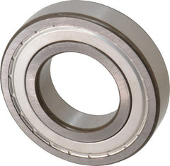 SKF - 40mm Bore Diam, 80mm OD, Double Shield Deep Groove Radial Ball Bearing - 18mm Wide, 1 Row, Round Bore, 19,000 Nm Static Capacity, 32,500 Nm Dynamic Capacity - Exact Tooling