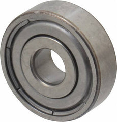 SKF - 7mm Bore Diam, 22mm OD, Double Shield Deep Groove Radial Ball Bearing - 7mm Wide, 1 Row, Round Bore, 1,370 Nm Static Capacity, 3,450 Nm Dynamic Capacity - Exact Tooling
