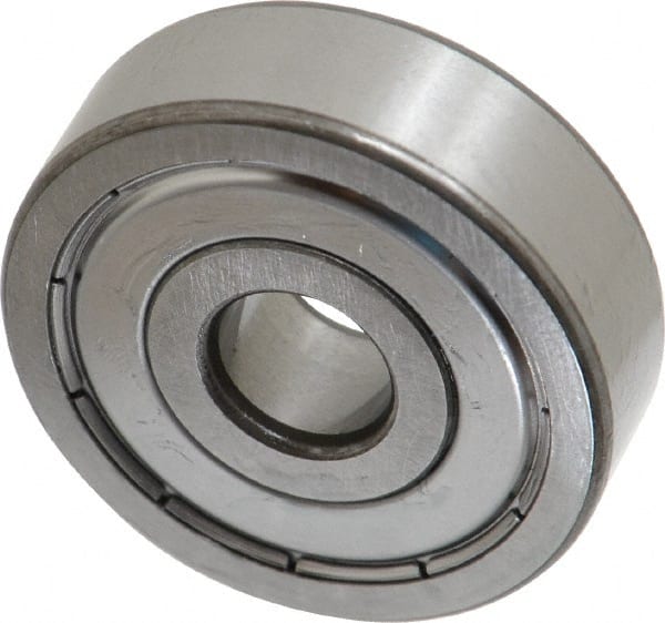 SKF - 10mm Bore Diam, 35mm OD, Double Shield Deep Groove Radial Ball Bearing - 11mm Wide, 1 Row, Round Bore, 3,400 Nm Static Capacity, 8,520 Nm Dynamic Capacity - Exact Tooling