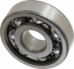 SKF - 17mm Bore Diam, 47mm OD, Open Deep Groove Radial Ball Bearing - 14mm Wide, 1 Row, Round Bore, 6,550 Nm Static Capacity, 14,300 Nm Dynamic Capacity - Exact Tooling
