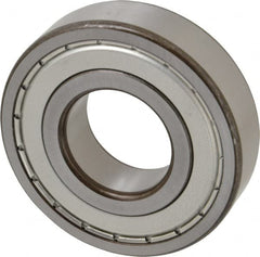 SKF - 35mm Bore Diam, 80mm OD, Double Shield Deep Groove Radial Ball Bearing - 21mm Wide, 1 Row, Round Bore, 19,000 Nm Static Capacity, 35,100 Nm Dynamic Capacity - Exact Tooling