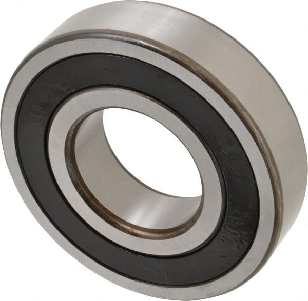 SKF - 50mm Bore Diam, 110mm OD, Double Seal Deep Groove Radial Ball Bearing - 27mm Wide, 1 Row, Round Bore, 38,000 Nm Static Capacity, 65,000 Nm Dynamic Capacity - Exact Tooling