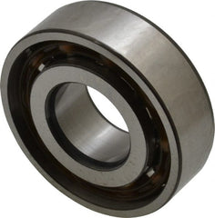 SKF - 15mm Bore Diam, 35mm OD, Open Angular Contact Radial Ball Bearing - 11mm Wide, 1 Row, Round Bore, 4,800 Lb Static Capacity, 8,840 Lb Dynamic Capacity - Exact Tooling