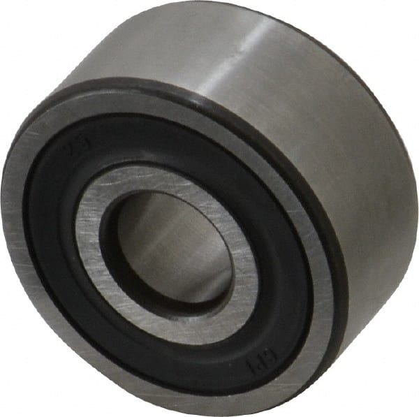 SKF - 10mm Bore Diam, 30mm OD, Double Seal Angular Contact Radial Ball Bearing - 14mm Wide, 2 Rows, Round Bore, 4,300 Lb Static Capacity, 7,610 Lb Dynamic Capacity - Exact Tooling