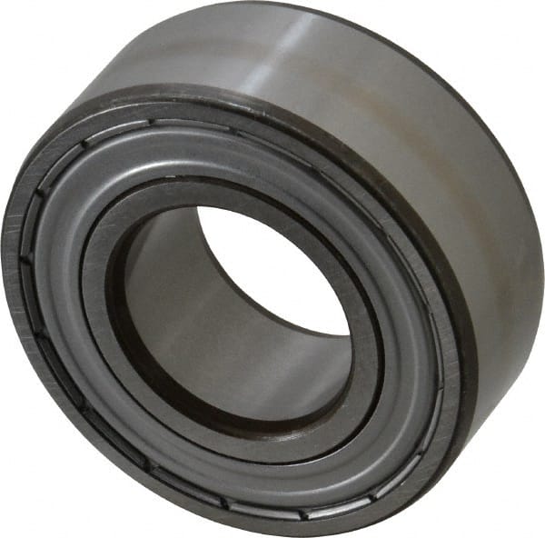 SKF - 30mm Bore Diam, 62mm OD, Double Shield Angular Contact Radial Ball Bearing - 23.8mm Wide, 2 Rows, Round Bore, 20,800 Lb Static Capacity, 28,600 Lb Dynamic Capacity - Exact Tooling
