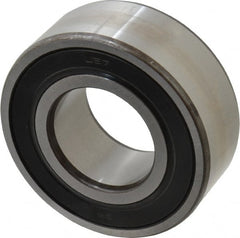 SKF - 35mm Bore Diam, 72mm OD, Double Seal Angular Contact Radial Ball Bearing - 27mm Wide, 2 Rows, Round Bore, 27,500 Lb Static Capacity, 37,700 Lb Dynamic Capacity - Exact Tooling