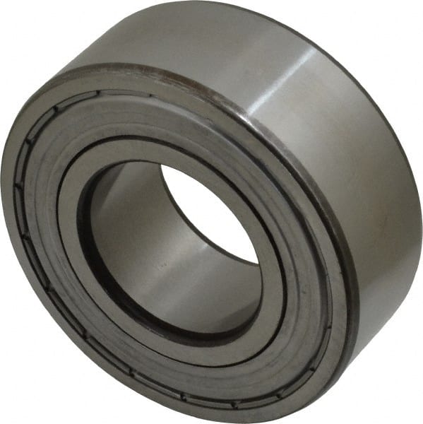 SKF - 35mm Bore Diam, 72mm OD, Double Shield Angular Contact Radial Ball Bearing - 27mm Wide, 2 Rows, Round Bore, 27,500 Lb Static Capacity, 37,700 Lb Dynamic Capacity - Exact Tooling