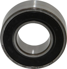 SKF - 40mm Bore Diam, 80mm OD, Double Seal Angular Contact Radial Ball Bearing - 30.2mm Wide, 2 Rows, Round Bore, 34,000 Lb Static Capacity, 44,900 Lb Dynamic Capacity - Exact Tooling
