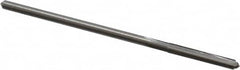 Hertel - 0.0745" Solid Carbide 4 Flute Chucking Reamer - Straight Flute, 0.0745" Straight Shank, 1/2" Flute Length, 1-3/4" OAL - Exact Tooling