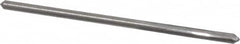 Hertel - 0.0765" Solid Carbide 4 Flute Chucking Reamer - Straight Flute, 0.0765" Straight Shank, 1/2" Flute Length, 1-3/4" OAL - Exact Tooling