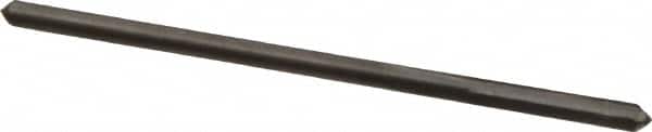 Hertel - 0.0865" Solid Carbide 4 Flute Chucking Reamer - Straight Flute, 0.0865" Straight Shank, 1/2" Flute Length, 2" OAL - Exact Tooling