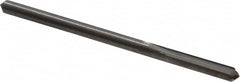 Hertel - 0.1275" Solid Carbide 4 Flute Chucking Reamer - Straight Flute, 0.1275" Straight Shank, 5/8" Flute Length, 2-1/4" OAL - Exact Tooling