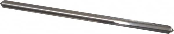 Hertel - 0.1295" Solid Carbide 4 Flute Chucking Reamer - Straight Flute, 0.1295" Straight Shank, 3/4" Flute Length, 2-1/2" OAL - Exact Tooling