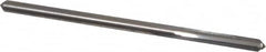 Hertel - 0.1295" Solid Carbide 4 Flute Chucking Reamer - Straight Flute, 0.1295" Straight Shank, 3/4" Flute Length, 2-1/2" OAL - Exact Tooling