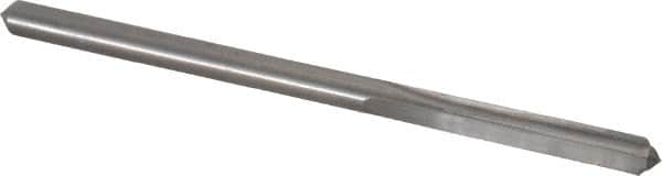 Hertel - 0.1415" Solid Carbide 4 Flute Chucking Reamer - Straight Flute, 0.1415" Straight Shank, 3/4" Flute Length, 2-1/2" OAL - Exact Tooling