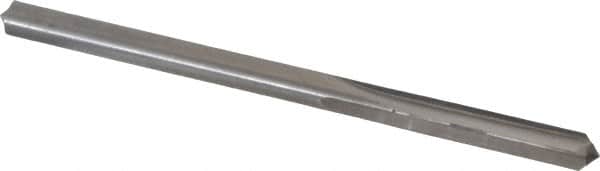 Hertel - 0.169" Solid Carbide 4 Flute Chucking Reamer - Straight Flute, 0.169" Straight Shank, 7/8" Flute Length, 2-3/4" OAL - Exact Tooling