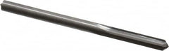 Hertel - 0.183" Solid Carbide 4 Flute Chucking Reamer - Straight Flute, 0.183" Straight Shank, 7/8" Flute Length, 2-3/4" OAL - Exact Tooling