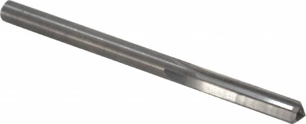Hertel - 0.1915" Solid Carbide 4 Flute Chucking Reamer - Straight Flute, 0.1915" Straight Shank, 1" Flute Length, 3" OAL - Exact Tooling