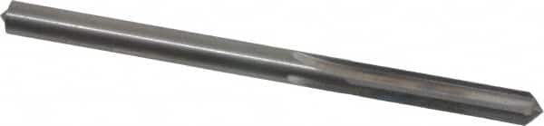Hertel - 0.198" Solid Carbide 4 Flute Chucking Reamer - Straight Flute, 0.198" Straight Shank, 1" Flute Length, 3" OAL - Exact Tooling
