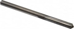 Hertel - 0.212" Solid Carbide 4 Flute Chucking Reamer - Straight Flute, 0.212" Straight Shank, 1" Flute Length, 3" OAL - Exact Tooling