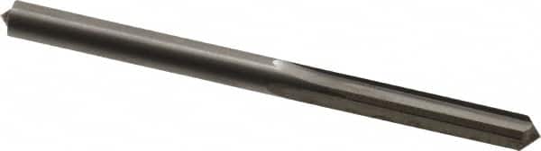 Hertel - 0.214" Solid Carbide 4 Flute Chucking Reamer - Straight Flute, 0.214" Straight Shank, 1" Flute Length, 3" OAL - Exact Tooling