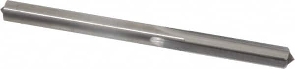 Hertel - 0.218" Solid Carbide 4 Flute Chucking Reamer - Straight Flute, 0.218" Straight Shank, 1" Flute Length, 3" OAL - Exact Tooling