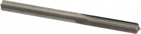 Hertel - 0.2375" Solid Carbide 4 Flute Chucking Reamer - Straight Flute, 0.2375" Straight Shank, 1" Flute Length, 3" OAL - Exact Tooling