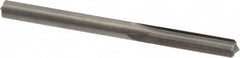 Hertel - 0.2375" Solid Carbide 4 Flute Chucking Reamer - Straight Flute, 0.2375" Straight Shank, 1" Flute Length, 3" OAL - Exact Tooling