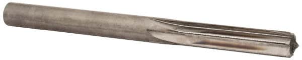 Hertel - 0.269" Solid Carbide 6 Flute Chucking Reamer - Straight Flute, 0.269" Straight Shank, 1-1/8" Flute Length, 3-1/4" OAL - Exact Tooling