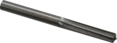 Hertel - 0.293" Solid Carbide 6 Flute Chucking Reamer - Straight Flute, 0.293" Straight Shank, 1-1/8" Flute Length, 3-1/4" OAL - Exact Tooling