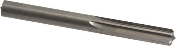 Hertel - 0.318" Solid Carbide 6 Flute Chucking Reamer - Straight Flute, 0.318" Straight Shank, 1-1/4" Flute Length, 3-1/2" OAL - Exact Tooling