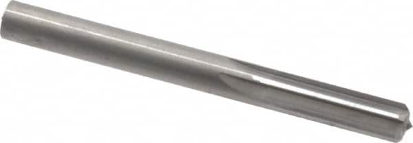 Hertel - 0.322" Solid Carbide 6 Flute Chucking Reamer - Straight Flute, 0.322" Straight Shank, 1-1/4" Flute Length, 3-1/2" OAL - Exact Tooling