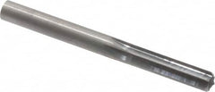 Hertel - 0.328" Solid Carbide 6 Flute Chucking Reamer - Straight Flute, 0.328" Straight Shank, 1-1/4" Flute Length, 3-1/2" OAL - Exact Tooling